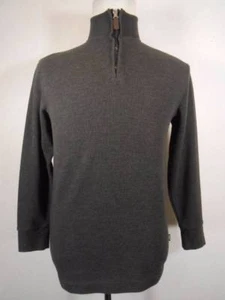 Warm Boy's XL Gap Kids Gray Long Sleeve Pullover 1/4 Zip Knit Outerwear GUC - Picture 1 of 6