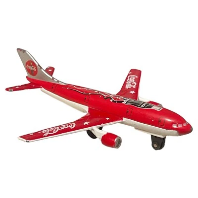 Винтажный 1973 спичечный коробок литой Airbus A300B игрушка транспортировки Coca-Cola - Изображение 1 из 4