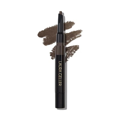 LAURA GELLER NEW YORK Sculpt-N-Stay Waterproof Brow Pencil & Gel- Dark Brown - Image 1 of 4