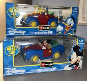 Burago Disney 1:18 Topolino&Paperino - Foto 1 di 3