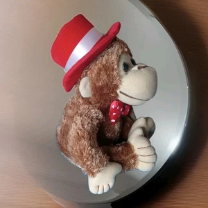 Video Único Cantor Chimpancé ÚNICO Te Quiero Más de lo que puedo decir Peluche Marcel Mohair - Imagen 1 de 15