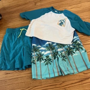 3 Piece Boys Old Navy Swim Set Size Xl 14-16 - Picture 1 of 5