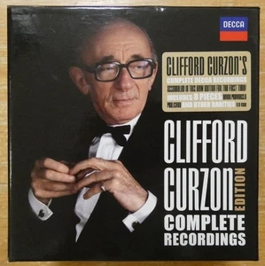 Juego de caja de 23 CD+DVD Clifford Curzon Edition 2012 Decca 478 4389 - Imagen 1 de 2