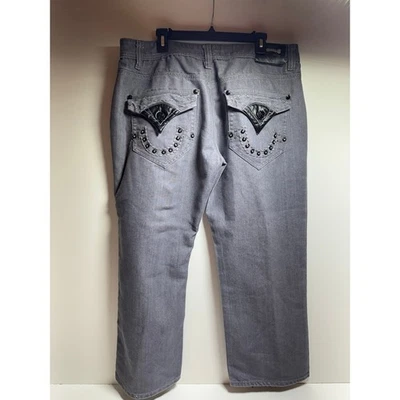 Pantalones de mezclilla vintage Y2K Delf Trading estilo imperious para hombre talla 42X32 grunge Foto 1 de 4