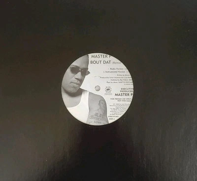 Master P - Bout Dat (Remix) 12" Vinyl Single,  No Limit Records Promotional - Image 1 of 4