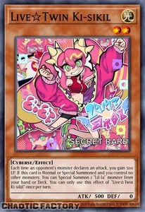 YUGIOH RA04-EN035 Live☆Twin Ki-sikil Secret Rare 1st Edition NM - Picture 1 of 1