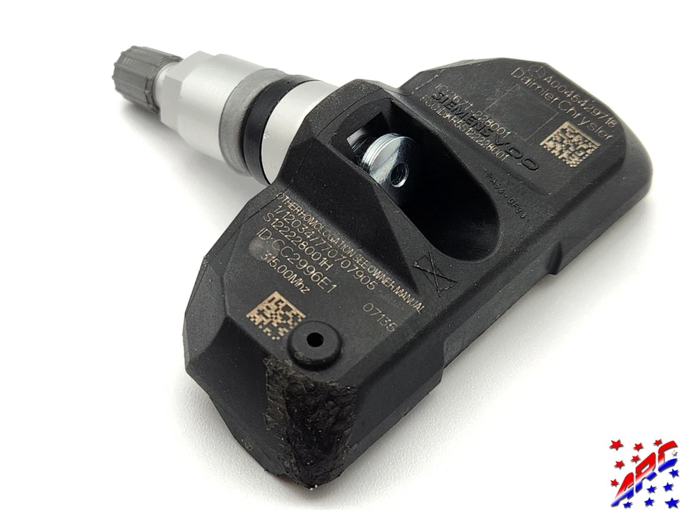 Sensor de presión de neumáticos TPMS original OEM A0045429718 315 MHz *BLEMAS* Foto 1 de 1