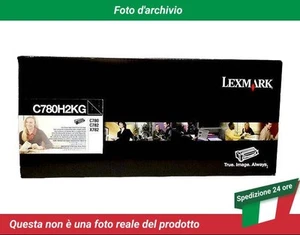 C780H2KG Lexmark C780 Cartuccia del Toner Nero - Photo 1/4