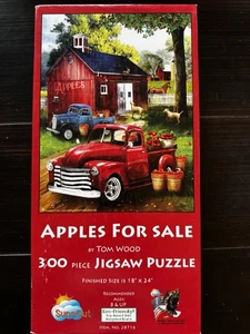 SunsOut Puzzle 300 Teile Äpfel zu verkaufen von Tom Wood Großformat 28716 - Bild 1 von 2