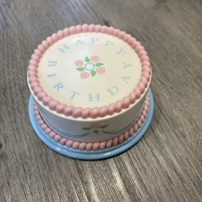 Pleasant Company 1995 Bitty Baby American Girl Muñeca Feliz Cumpleaños Pastel Musical Foto 1 de 3