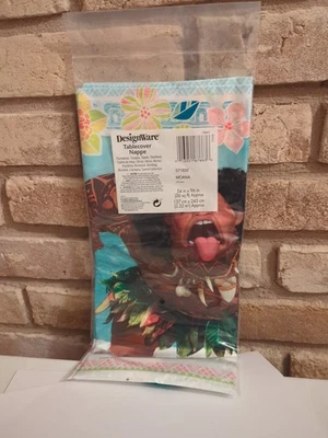 Cubierta de mesa de plástico Moana Disney 1 por paquete suministros de fiesta de cumpleaños NUEVO Foto 1 de 2