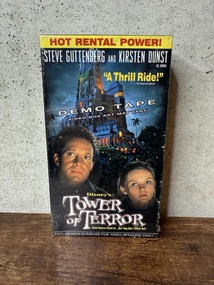 Disney's Tower of Terror 1997 VHS Demo Tape - Brand New & Sealed Rare Disney - Image 1 of 4