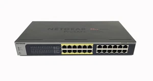 Netgear JGS524PE 24 Port Gigabit Smart Managed Plus Switch 12-Ports PoE - Bild 1 von 1