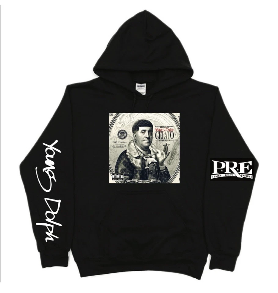 Sudadera con Capucha Young Dolph GELATO Nueva S-5XL PRE Suéter 2025 Foto 1 de 1