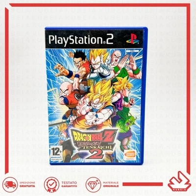 DRAGON BALL Z BUDOKAI TENKAICHI 2 - ITALIANO - SONY PLAYSTATION PS2 DBZ 3 1 GOKU - Immagine 1 di 4