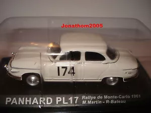 Panhard PL17 N° ° 174 Rally Da Installa Carlo 1961 Al 1/43 ° - Foto 1 di 1