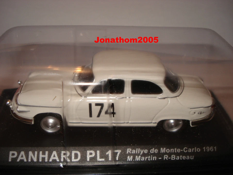 Panhard PL17 N° ° 174 Rally Da Installa Carlo 1961 Al 1/43 ° - Immagine 1 di 1