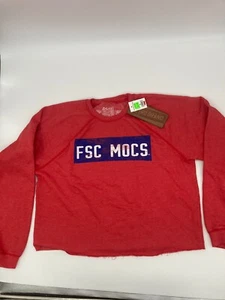 Felpa Crop Top The Original Retro Brand Florida Southern Mocs *NUOVA* - Foto 1 di 3