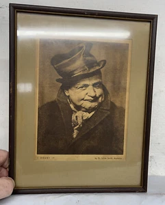 Vintage 1948 Photographic Framed 8”x 10” Picture “I DOUBT IT” By Dr Julian Smith - Picture 1 of 4