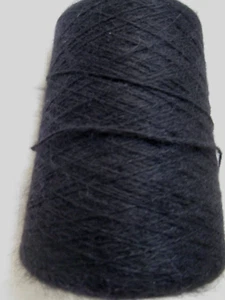Angora 70% Filpucci, Kaninchenhaar, schwarz 330gr netto (ohne Kone) - Bild 1 von 6