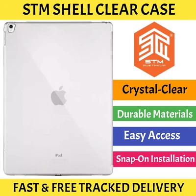 STM iPad Pro 2016 & Air 2nd Generation 2014 (9.7") Clear Case Shockproof Cover - Image 1 of 4