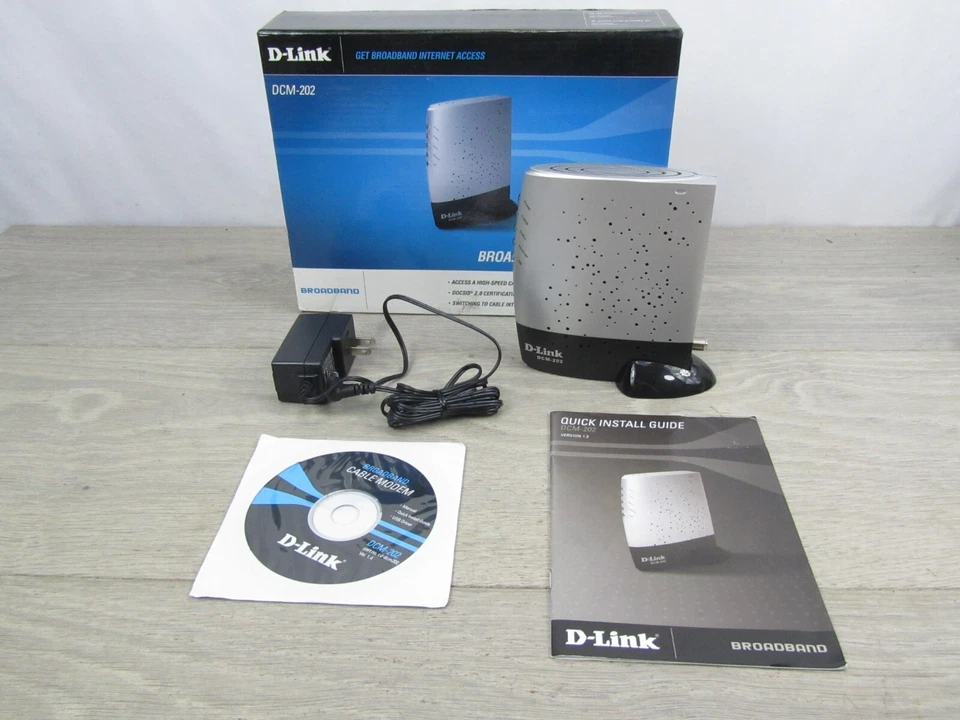 Módem cable banda ancha 43 Mbps D-Link DCM-202 (WMM83060) NUEVO Foto 1 de 4