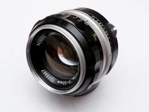 CLAed Nikkor-S Auto 50mm f/1.4 Non-Ai fast prime lens SLR/DSLR/Mirrorless - Picture 1 of 7