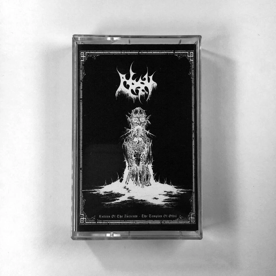 ABSU - RETURN OF THE ANCIENTS/THE TEMPLES OF OFFAL - DEMOS 1991 CASSETTE - Image 1 of 3