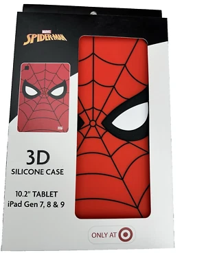 Marvel Spiderman iPad 10.2" Gen 7, 8 & 9 Silicone 3D Case Red NEW Target Excl - Image 1 of 2