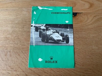 Folleto ROLEX COSMOGRAPH DAYTONA 6239 - Vintage 1969 - Orologi - Immagine 1 di 4