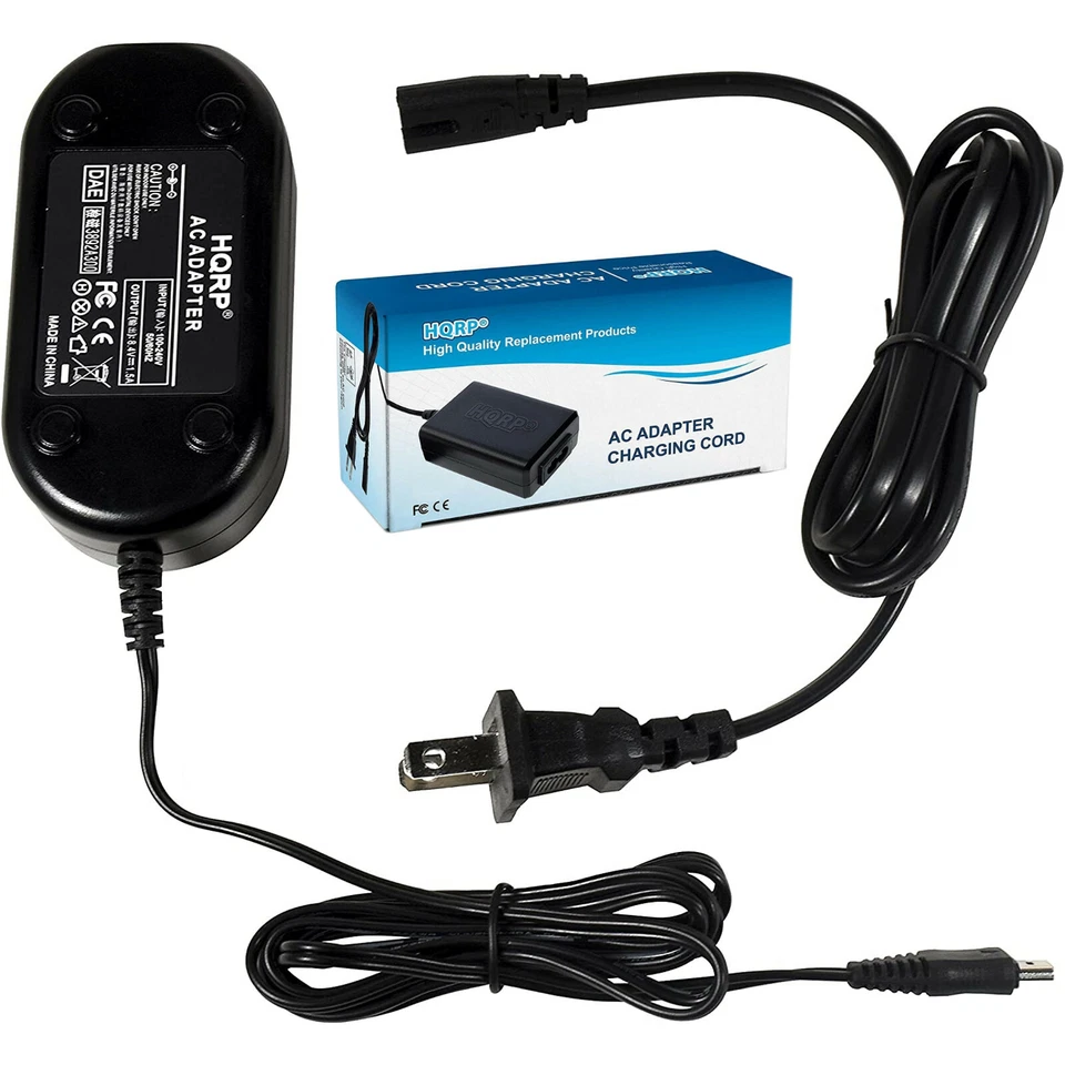 AC Power Adapter / Charger for Canon ZR850, ZR900, ZR930, ZR950, ZR960 Camcorder - Image 1 of 4