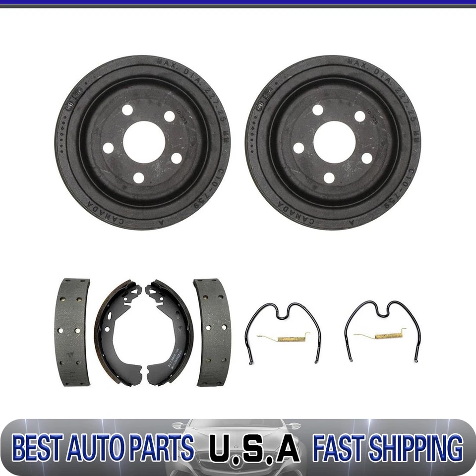 Kit de resorte de ajuste de zapatas de frenos de tambor trasero para Chevrolet Cavalier 1998-2000 Foto 1 de 4