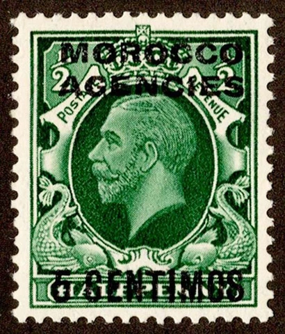 Great Britain Offices Abroad Scott Morocco 63 Mint never hinged Cover