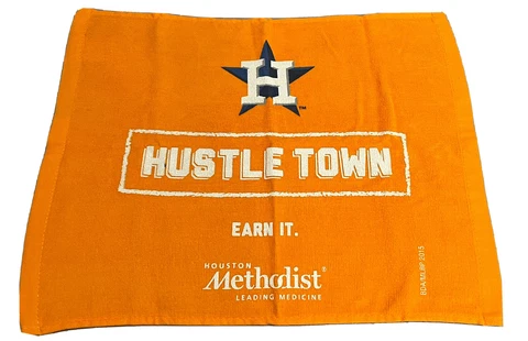 Houston Astros 2015 Playoff Hustle Town Rally Towel SGA Methodist Cover