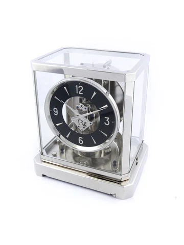 Jaeger LeCoultre Nickel desk table clock Atmos II from 40's Cover