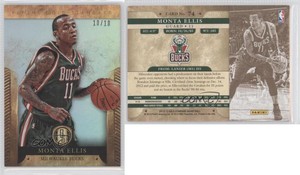 2012-13 Panini Gold Standard Platinum /10 Monta Ellis #74