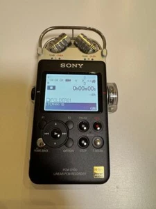 Sony PCM-D100 Hi-Res Portable Stereo Digital Recorder Linear PCM Tested - Picture 1 of 12