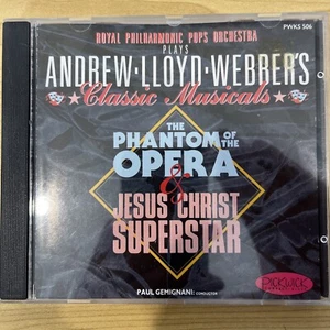 Andrew Lloyd Webber's Classic Musicals Phantom Of The Opera & Jesus Christ CD - Picture 1 of 3