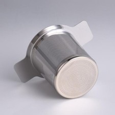 Edelstahteesieb teefilter ROSTFREI in acciaio inox con coperchio per tazze & bidoni *.
