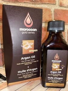 Moroccan Gold Series - Argan Oil 100 ml 3.4 Fl Oz Exp:11/24 All Hair Types