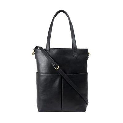 Pepper Large Leather Tote With Sling Strap - Image 1 of 4