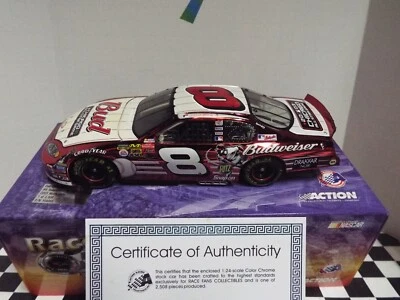 Dale Earnhardt Jr. #8 Budweiser / MLB All-Star Game 03 M/C 1/24 (Color Cromo) Foto 1 de 4