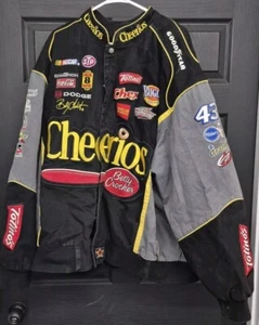 Bobby Labonte CHEERIOS NASCAR Jacket Sz 6XL JH DESIGN 43 Petty Racing Vintage - Picture 1 of 5