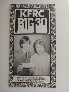KFRC Big 30 radio survey #176, Oct 22, 1969 - Crosby Stills & Nash
