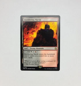 MTG Smoldering Marsh Universes Beyond: Doctor Who Regular Rare - Picture 1 of 1