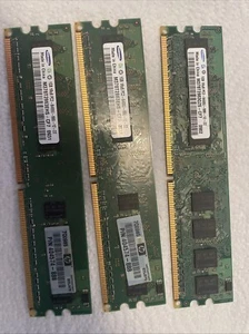 Samsung 3GB (3X1GB) PC2-6400U Desktop RAM Memory - Picture 1 of 2