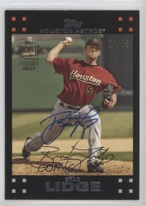 2021 Topps Archives Signature Series /63 Brad Lidge (2007 Topps) #07T-3 Auto