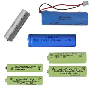 Ersatz-Akku für Solarartikel AAA AA NI-MH / Li-ON Solar-Akku Solar-Leuchte & Co