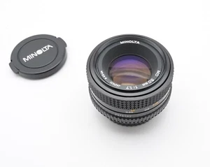 Minolta MD 50mm f/1.7 Prime Lens with Caps (#16465) - Picture 1 of 8