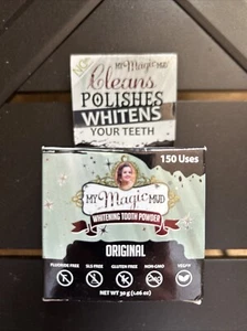 My Magic Mud Original Whitening Tooth Powder 1.06 • Cleans Polishes Whitens - Picture 1 of 5